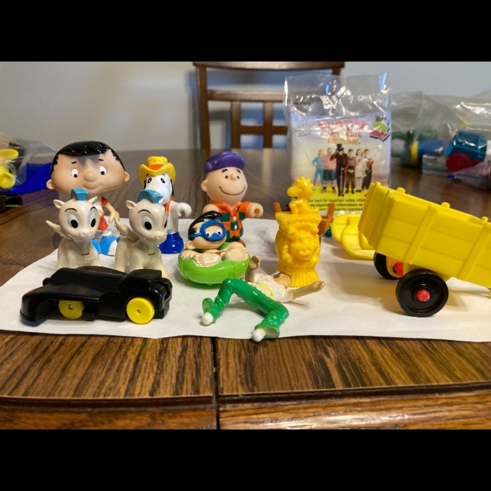 Colorful Cartoon Character Toy Set